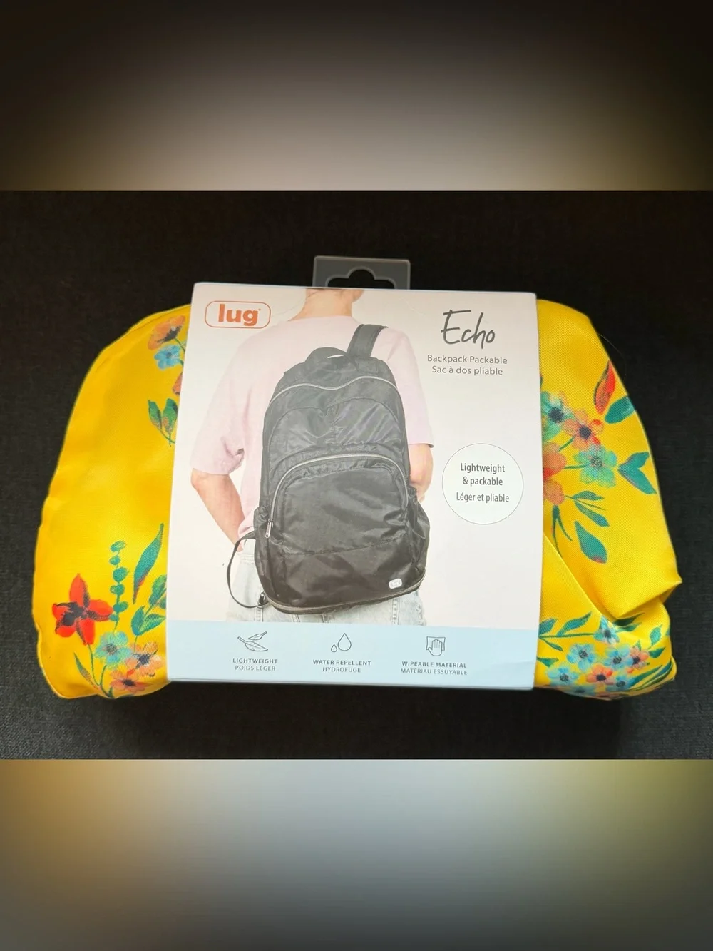 Lug Echo 2 Packable Backpack - Bouquet Yellow